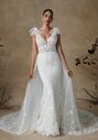 Justin Alexander Gretchen Fit-and-Flare Wedding Dress - thumbnail - 1