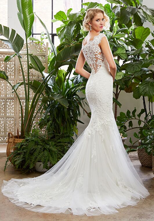 Beloved by Casablanca Bridal BL329 Darcey Mermaid Wedding Dress - 3