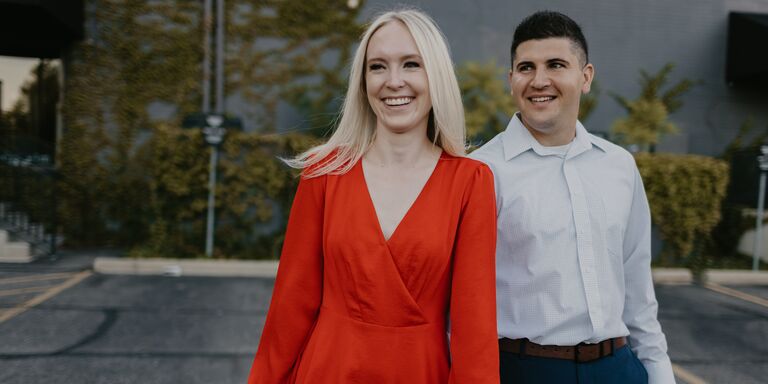 Samantha & David Home Page Banner