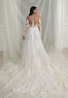 Justin Alexander Emmett A-Line Wedding Dress
