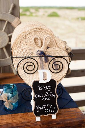 Ceremony Raffia Fans
