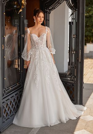 Moonlight Collection J6837 A-Line Wedding Dress