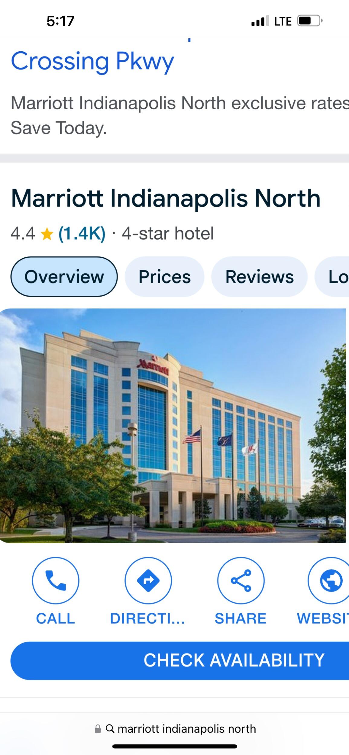 Picture of Marriott Indianapolis North