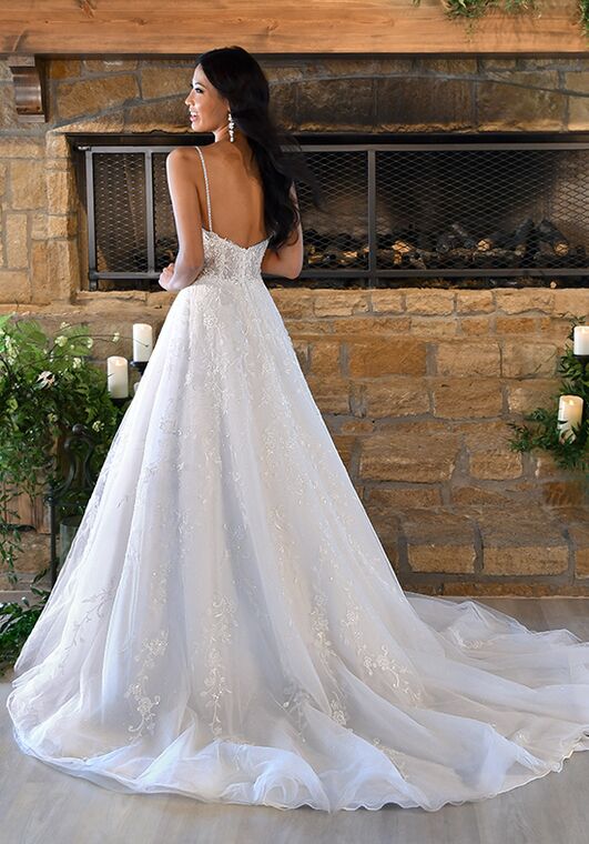 Stella York 7398 A-Line Wedding Dress - 4