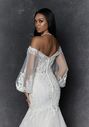 Justin Alexander Signature Myrtle Trumpet Wedding Dress - thumbnail - 3