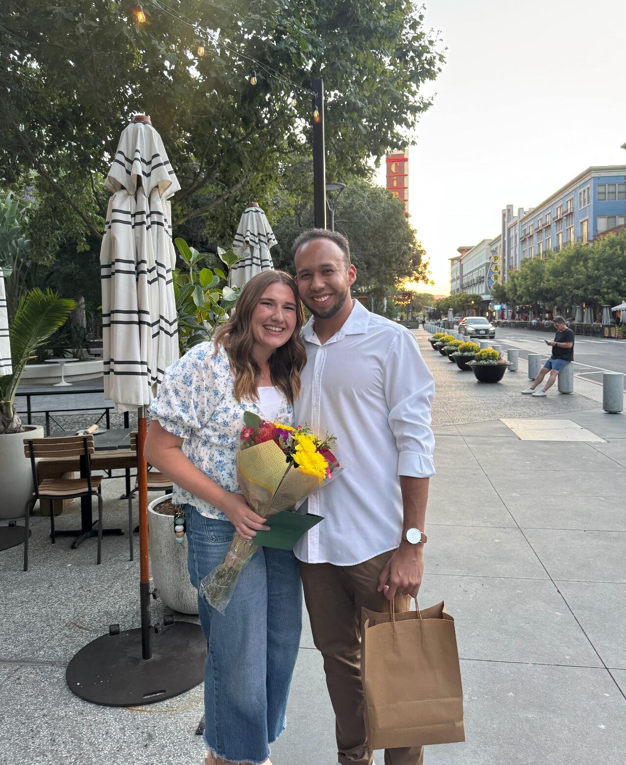 The day they became OFFICIAL and Josias blew her away with his romantic tendencies. 