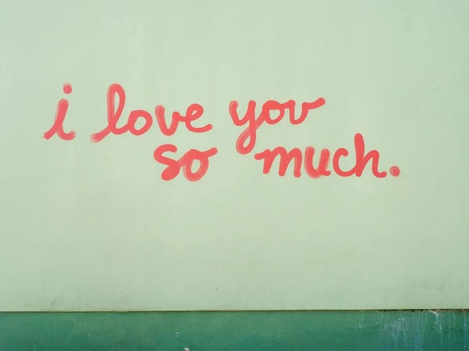 Picture of “I love you so much” Mural