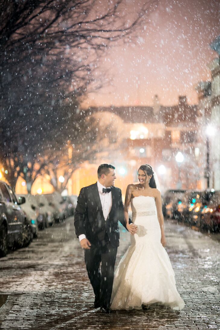 Catharine Paules (29 and a physician-infectious diseases fellow) and Randall Bielski (29 and a Project Manager at Under Armour) met at the wedding of 