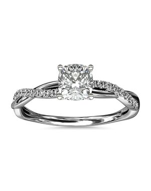 Blue Nile Cushion Cut Engagement Ring