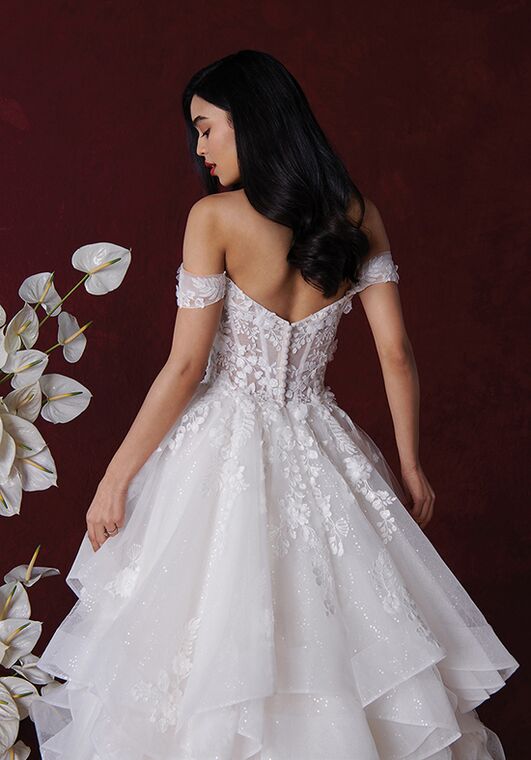 Justin Alexander Hyacinth Ball Gown Wedding Dress - 2