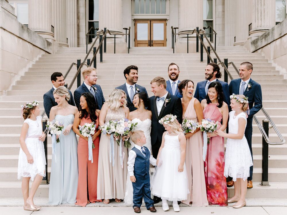 bridal party wedding
