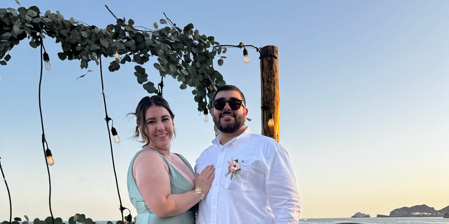 Clarissa & Ricardo Home Page Banner