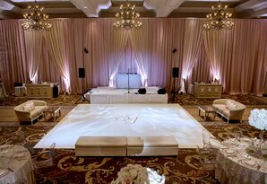Monogrammed Dance Floor