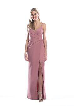 Bari Jay Bridesmaids 2072 V-Neck Bridesmaid Dress