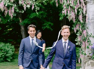 "What’s there to say about our wedding other than that it was, well, perfect. Just kidding, I have a million things to say about our wedding," jokes S
