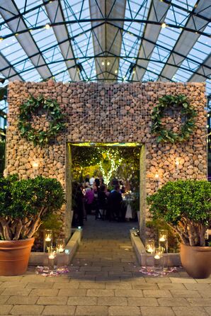 Wedding Reception at the Planterra Conservatory
