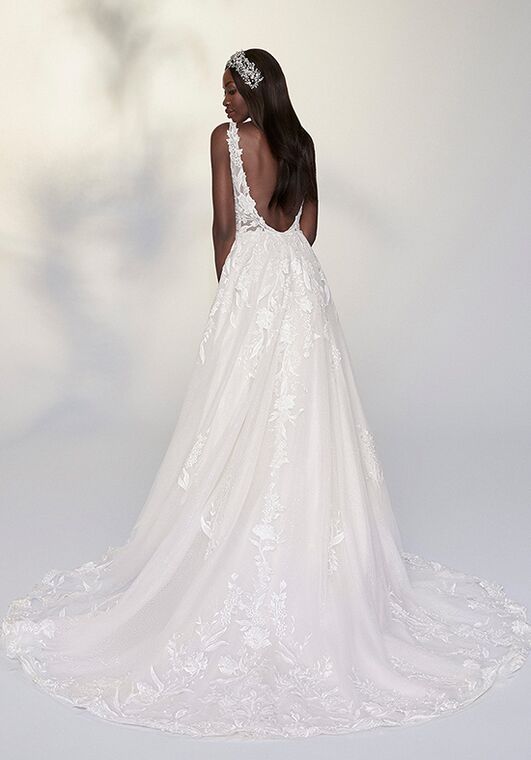 Justin Alexander Signature Gelsey A-Line Wedding Dress - 2