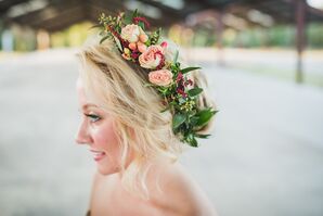 Bohemian Seeded Eucalyptus Flower Crown