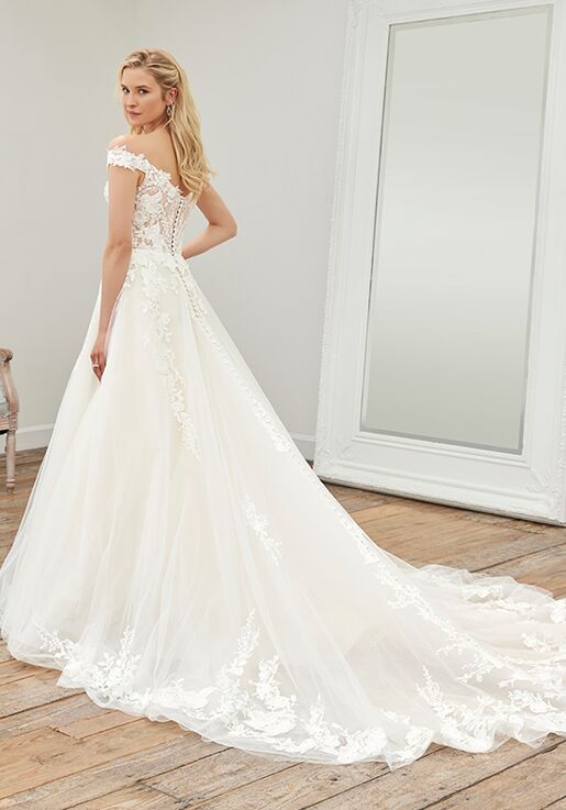 Adrianna Papell Platinum 31251 Ball Gown Wedding Dress - 3