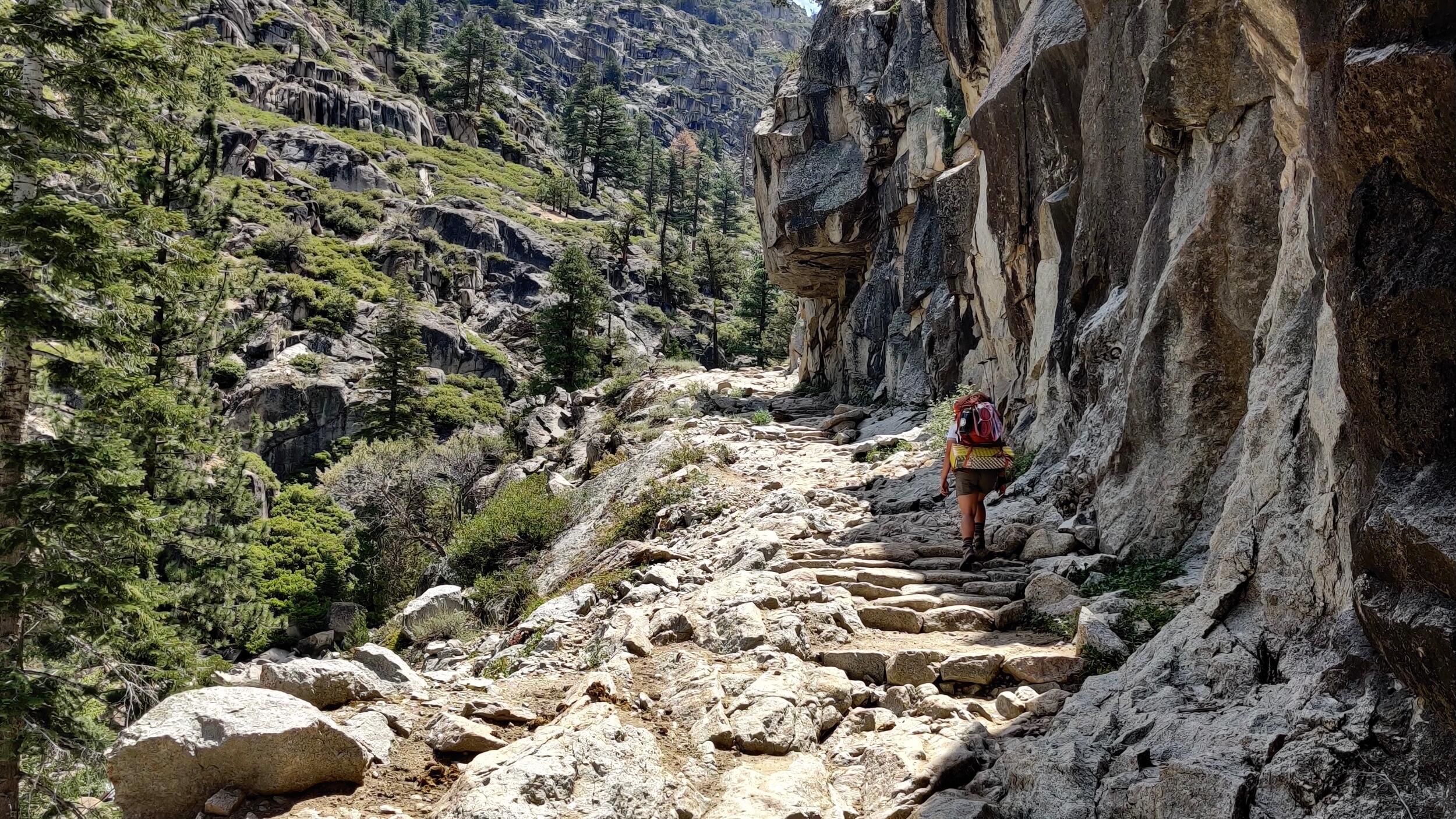 First time backpacking together through Emigrant Wilderness.
