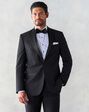 The Black Tux Peak Lapel Tuxedo Black Tuxedo - thumbnail - 3