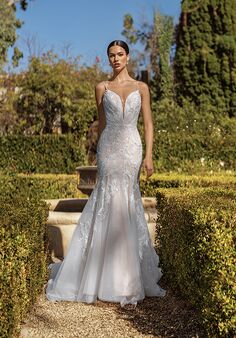 Moonlight Collection J6937 Mermaid and Trumpet Wedding Dress