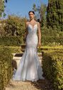 Moonlight Collection J6937 Mermaid and Trumpet Wedding Dress - thumbnail - 1