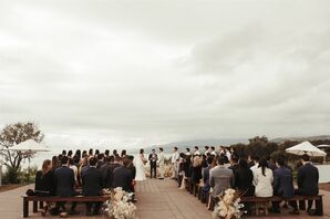 Wedding Ceremony at Dos Pueblos Orchid Farm in Goleta, California