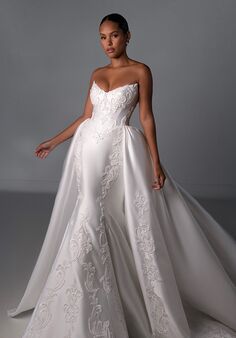 Martina Liana Luxe LE1436 Fit-and-Flare Wedding Dress