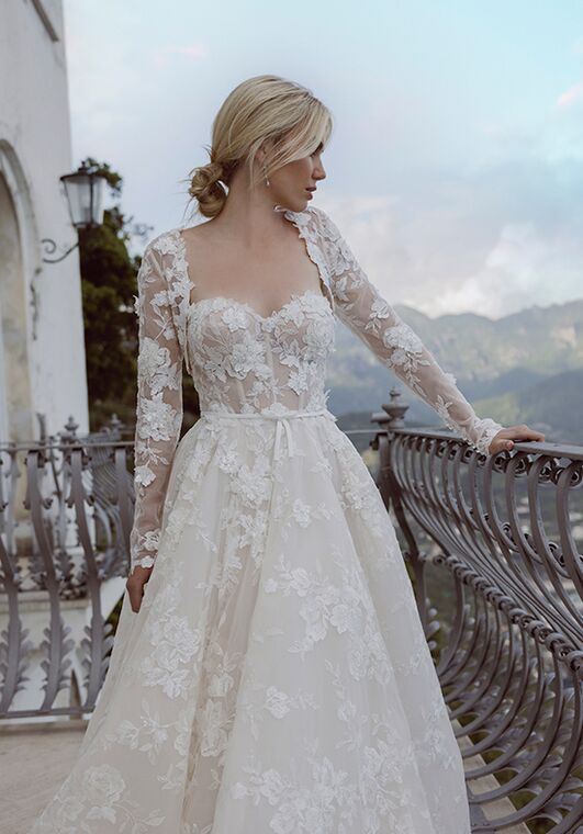 Amalfi Passion collection by Ricca Sposa Livia 24-025 Ball Gown Wedding Dress - 2