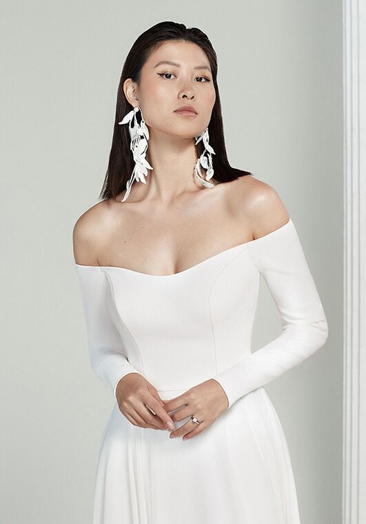 Justin Alexander Signature Amelia A-Line Wedding Dress - 2