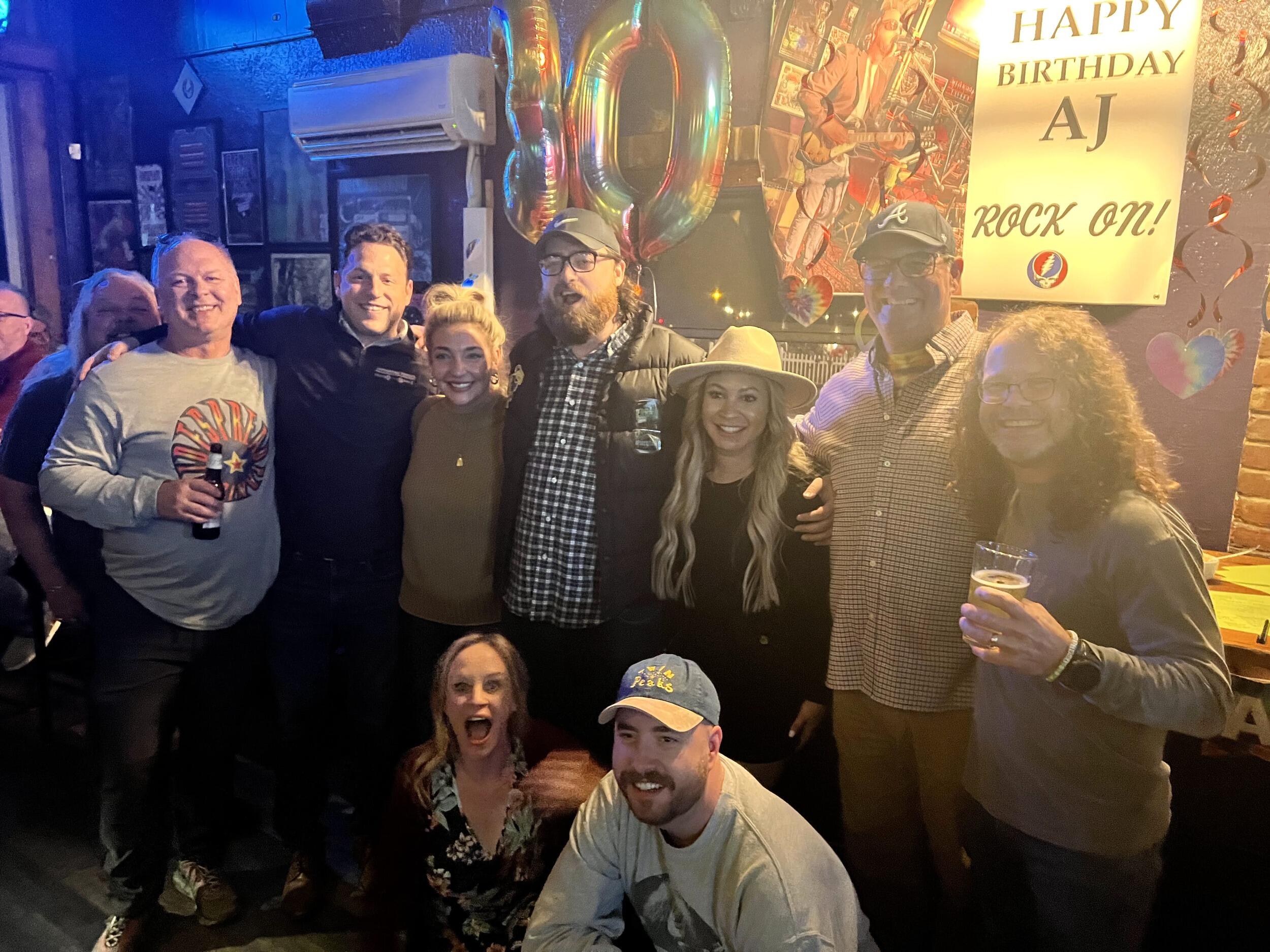 AJ's Surprise Birthday Party (Yes, we got him!)