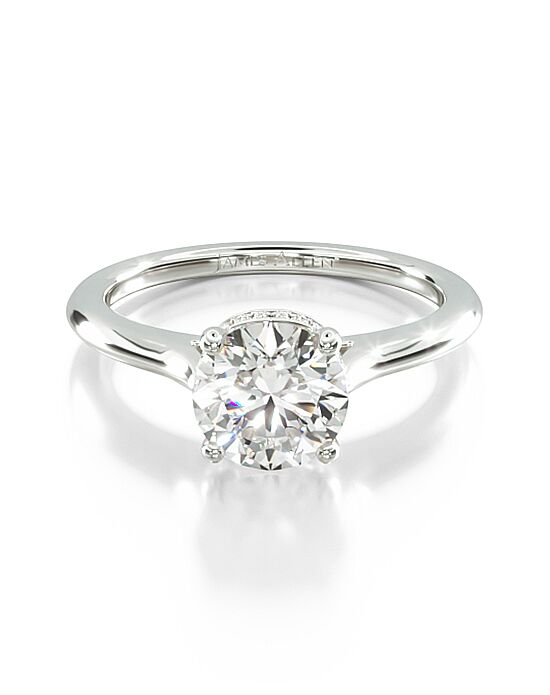 James Allen Round Cut Engagement Ring - 1