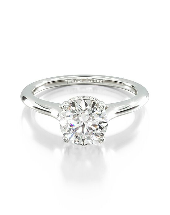 James Allen Round Cut Engagement Ring - 1