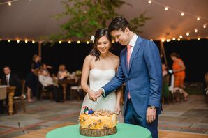 Custom Korean Duck Wedding Cake