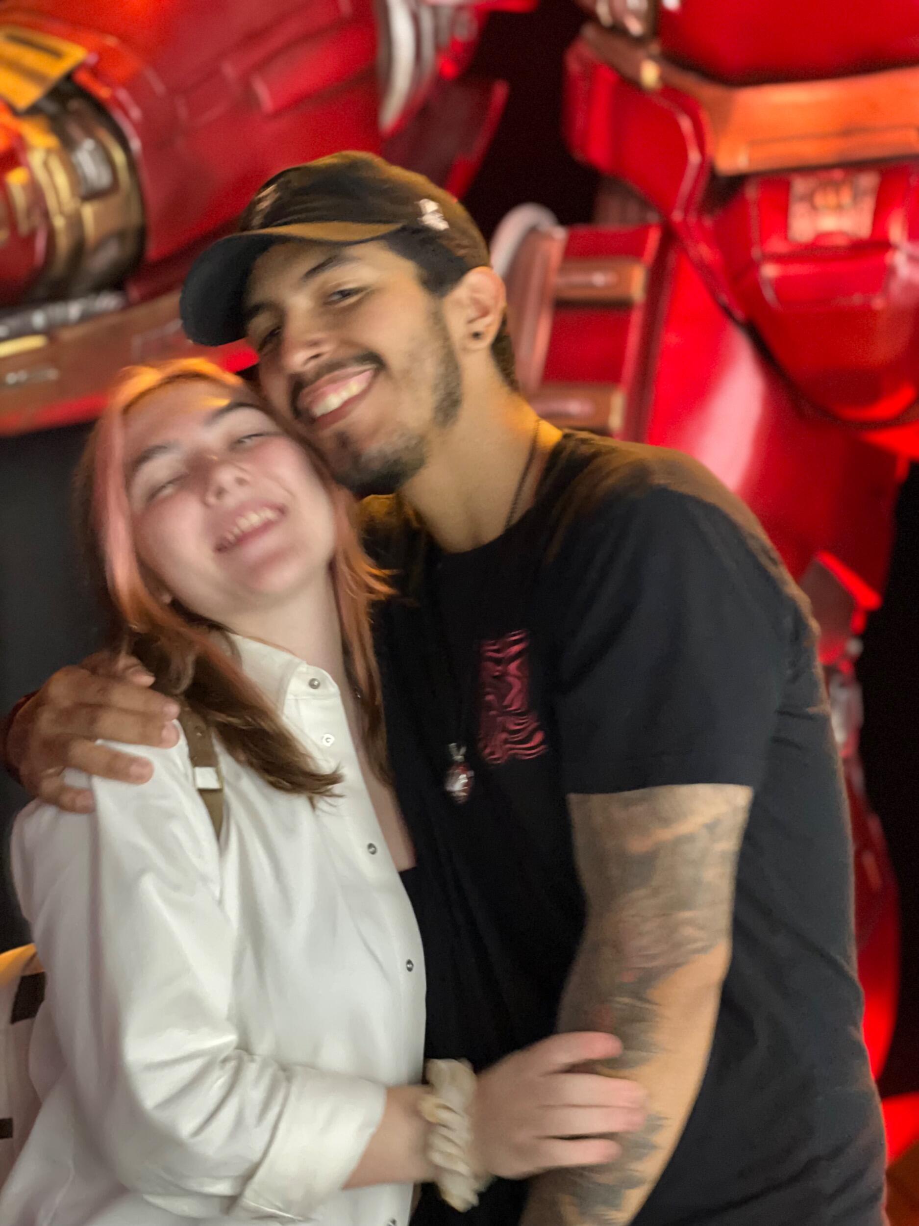 We celebrated Ariah and I’s 21st birthday in Vegas with my family! It was a huge trip with so many memories! Of course, the only picture I have of Jose and I from that entire trip is just the two of us at the Marvel exhibit… lol