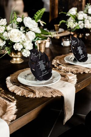 Tropical Glam Place Setting