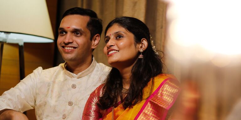 Krutikka & Akshay Home Page Banner
