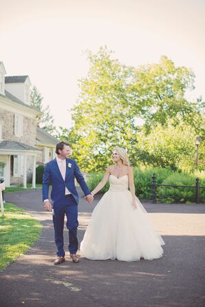 Whimsical Lazaro Ball Gown