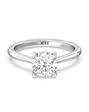 With Clarity Classic Cushion, Emerald, Heart, Radiant, Round, Oval Cut Engagement Ring - thumbnail - 1