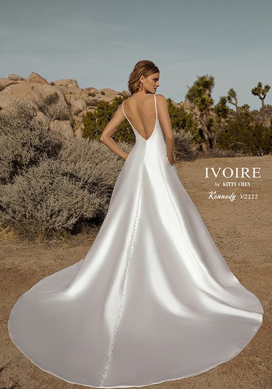 IVOIRE by KITTY CHEN KENNEDY,V2112 Ball Gown Wedding Dress - 2