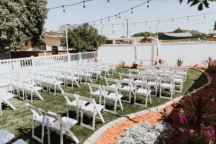 Intimate Backyard Ceremony