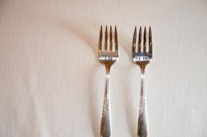Silver I Do Forks