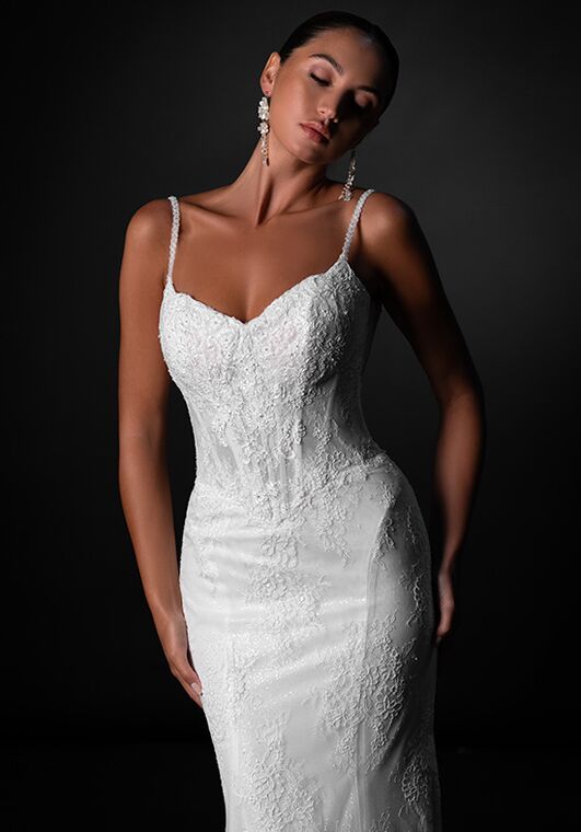 Martina Liana ML1964 Column Wedding Dress - 2