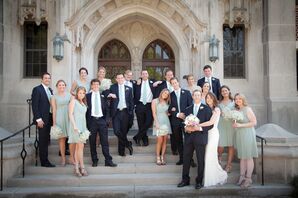 Sage Green J.Crew Bridesmaid Dresses