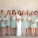 J.Crew Sage Green Bridesmaid Dresses