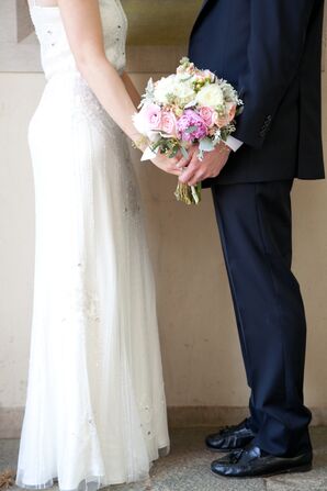 Embellished Jenny Packham Wedding Dress