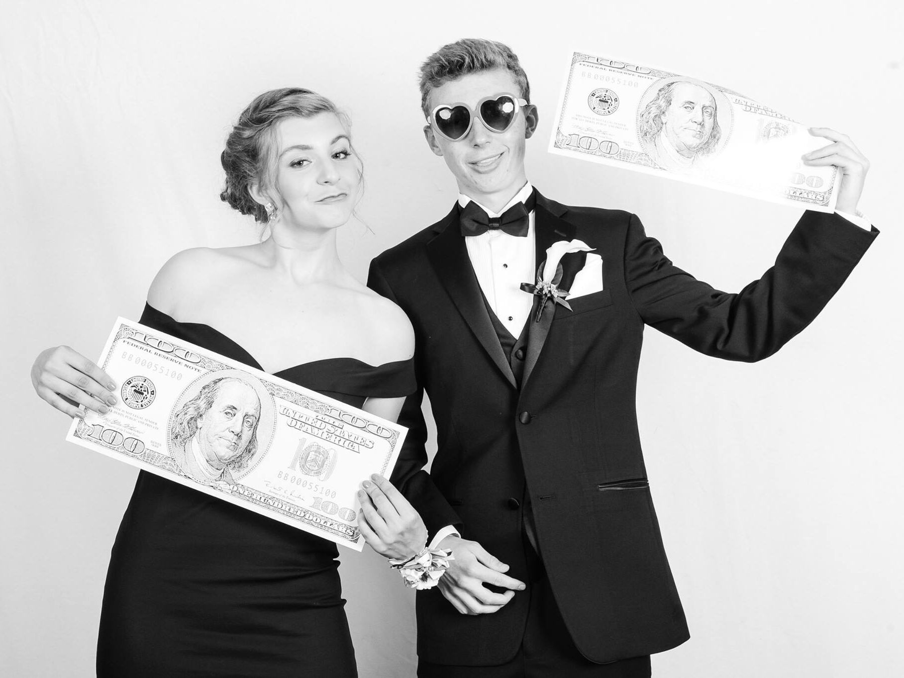 Picture of First "date" at junior prom