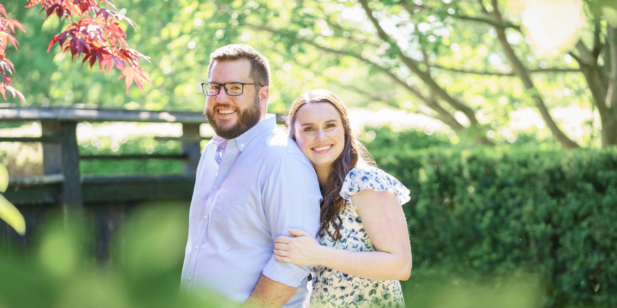 Picture of Welcome to our wedding website, we're so glad you're here!