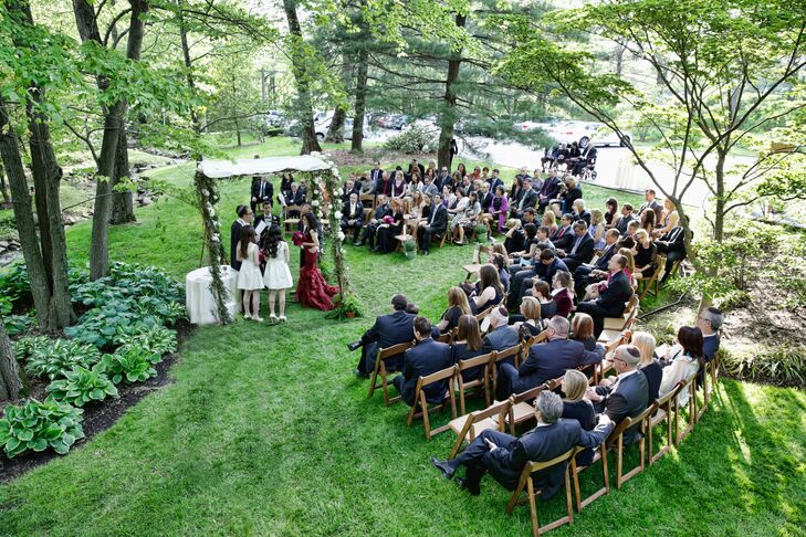 Outdoor Wedding Ceremony at Pomme